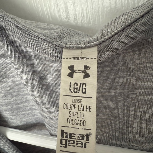 Under Armour Heather Gray Pullover - Picture 6 of 6